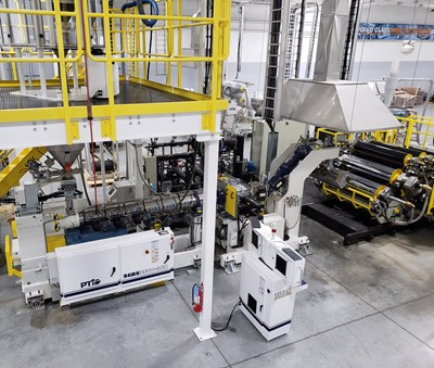 Extrusion: Revamped High-Speed Line
Packs More Processing Power, Flexibility