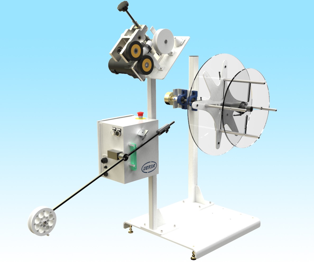 Dancer System Reel Machine Extrusion: Motorized De-Reeler/Dancer for Medical Tubing | Plastics ...