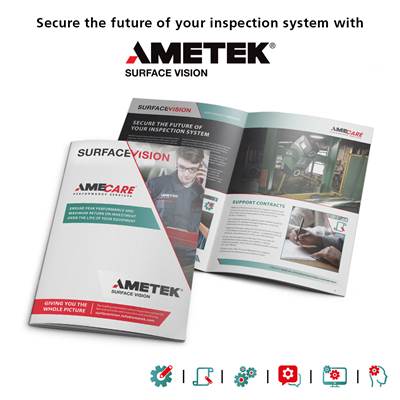 Ametek Launches New Expert Surface Inspection System Services