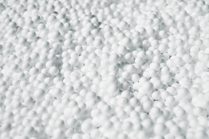 BASF's Styropor Ccycled chemically recycled EPS bead