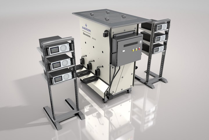 Emerson Branson MCX Series ultrasonic mold cleaning systems
