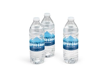 HDPE water bottles and caps