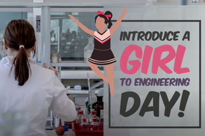 'Introduce a Girl to Engineering Day' Recognized on Feb. 20.