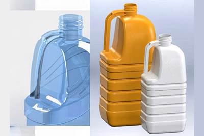 Blow Molder Bets on New Options in Large PET & HDPE Containers