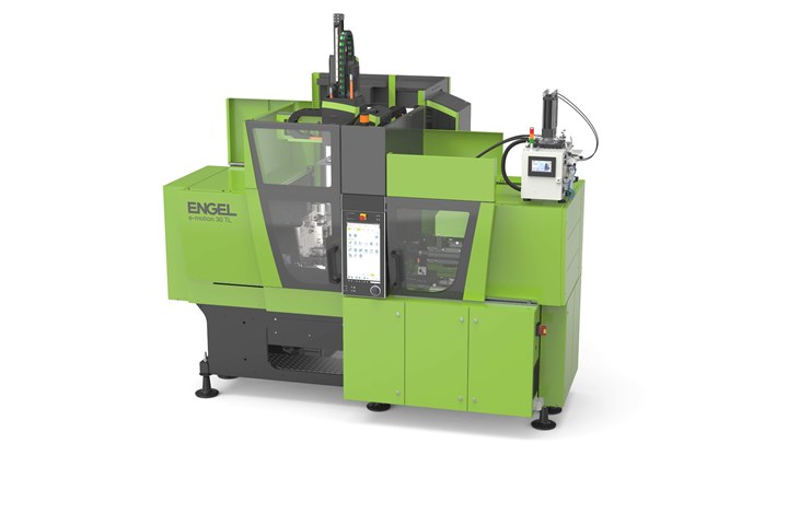 The all-electric and tiebarless Engel e-motion TL injection molding machine is tailored for micro-injection molding. It is offered with a special LSR micro-injection unit jointly developed with ACH Solution and a metering pump system from the same partner.
