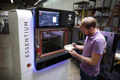 New Dual Extruder 3D Printer for Small and Medium-Sized Factory Spaces