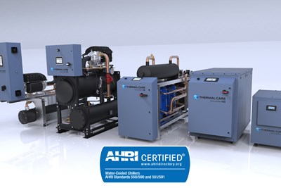 Thermal Care Water-Cooled Chillers Achieve Global Performance Certification