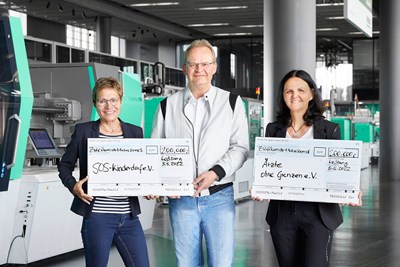 Arburg Donates 600,000 Euros to Aid Ukraine