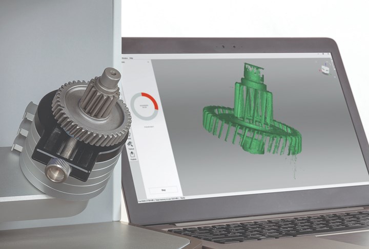Exact Metrology newest Artec Micro industrial desktop 3D scanner for QC