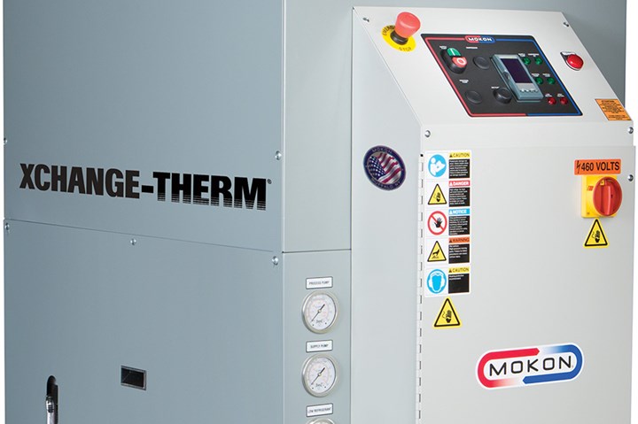 Mokon Xchange-Therm heating and chilling system