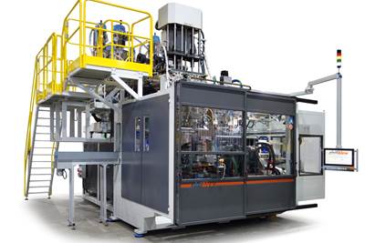 Large Electric Shuttle for Coextrusion with PCR