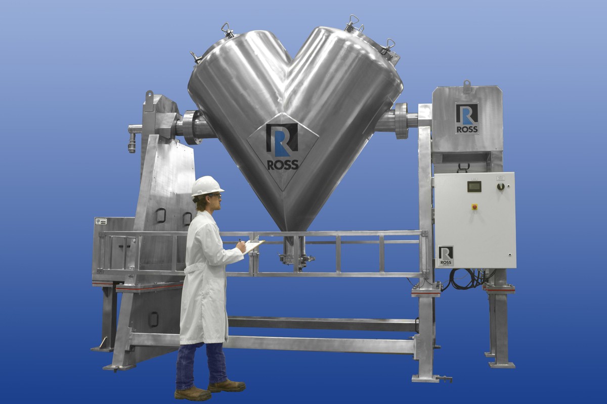 Injection Tumble Cone Tumble Blender Utilizes Diffusion Mixing | Plastics Technology