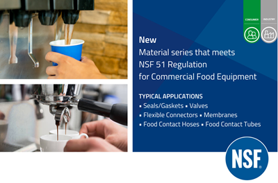 TPEs Meets NSF 51 Regulation for Commercial Food Equipment