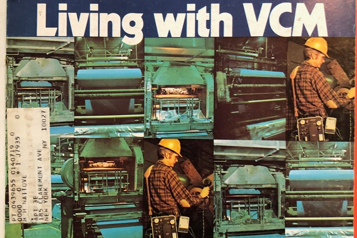  Our December 1974 cover story on the crisis in the vinyl industry caused by recognition of VCM toxicity in the workplace.