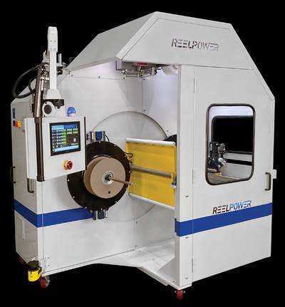 Coiling System Features Automated Spool Removal