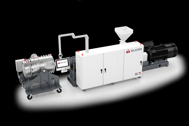 New Twin-Screw extruder with Shrouded Heaters
