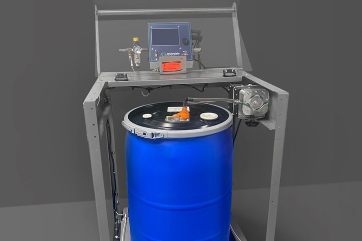 Riverdale Global launched gravimetric peristaltic pump to its RGS liquid color system