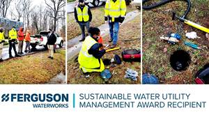 Backed by Ferguson, Newport News Waterworks Receives Sustainable Water Utility Award