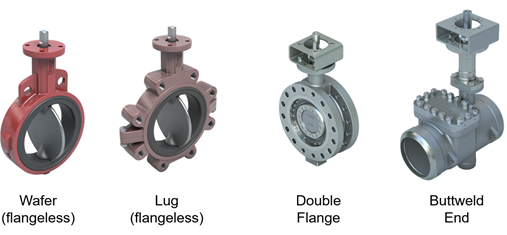 How to remove the insert of a wafer ball valve or a double offset butterfly  valve