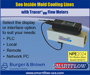 TracerVM Flow Meter features many display options