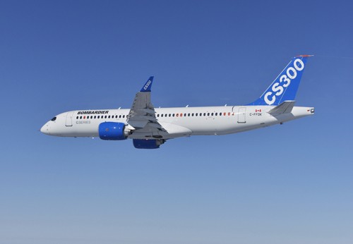 Cs300 Infinity Bombardier CS300 completes maiden flight | CompositesWorld