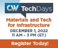 CW Tech Days Infrastructure - Dec. 1, 2022 ad