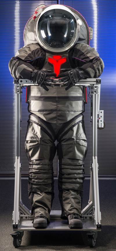 Composites in the Martian suit