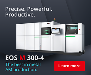 EOS M 300-4:在金属AM生产中表现最好