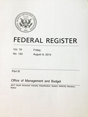 Factoryless Goods Producer Classification Proposal Withdrawn