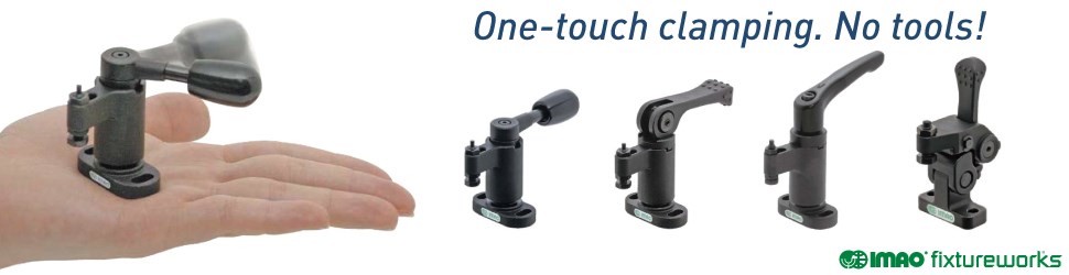 One-touch clamps