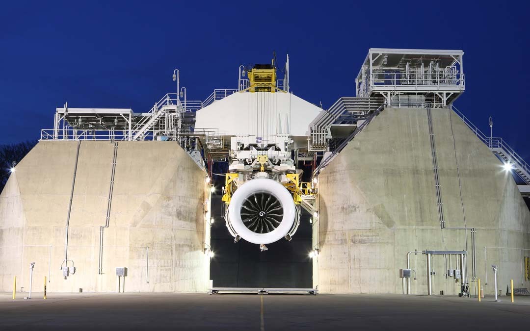Genex Engine Run GE9X engine testing is underway | CompositesWorld