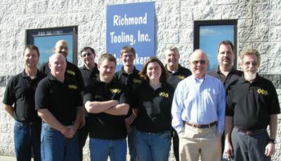 Richmond Tooling, Inc.: Tooling, Inc.: Success with Small Mold Building Niche 