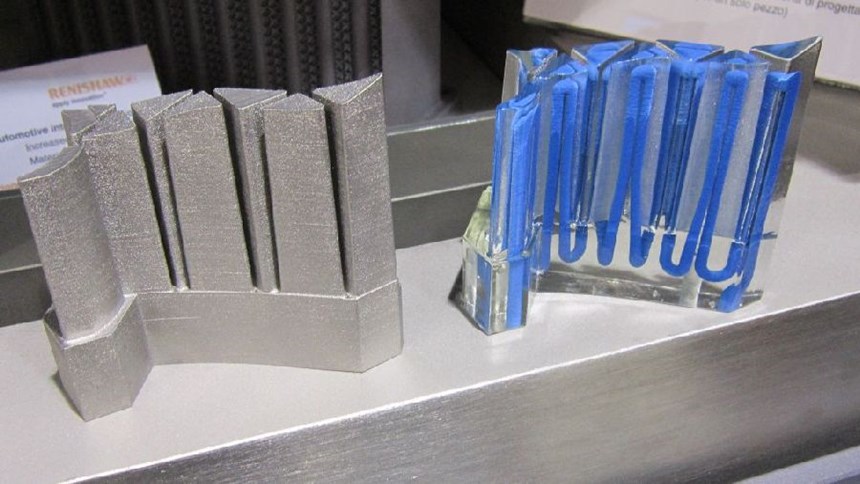 Renishaw 3D-printed mold component