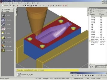 mages illustrate the process of moving from geometry to features to simulation