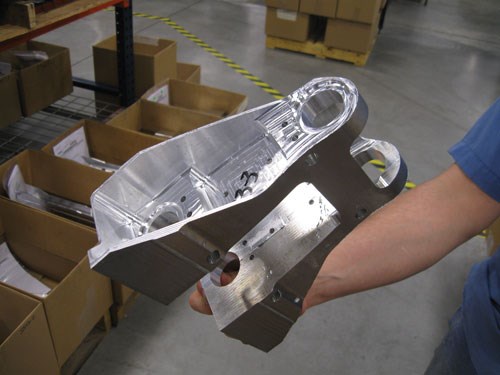 El Sistema está dedicado a partes de aluminio para el Boeing 737.