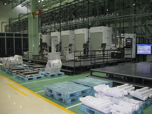 Okuma’s DS1 production facility in Oguchi, Japan