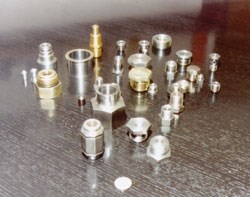 parts produced on General Plug and Manufacturing’s multi-spindle automatics 