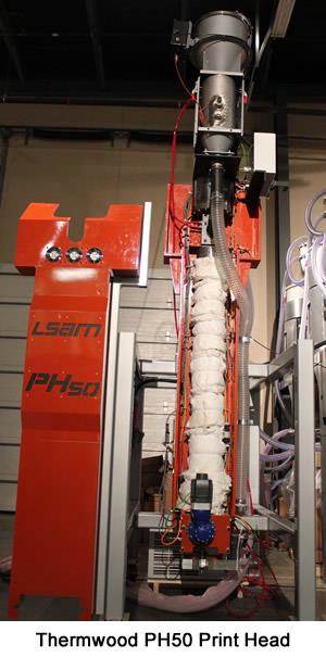 Thermwood successfully tests composite thermoplastic print head on LSAM