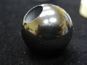 silicon nitride ball valve component