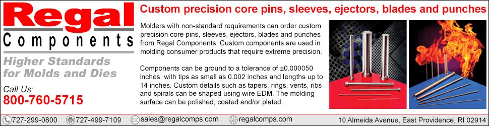 Regal Components: Custom precision mold components