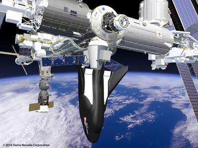 NASA selects Sierra Nevada for Space Station Cargo transport contract 