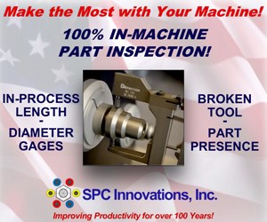 SPC Innovations, In-machine gaging and attachments