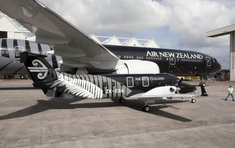PPG Aerospace Coatings Create ‘All Black’ Livery For Air New Zealand