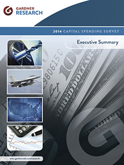 2014 Metalworking Capital Equipment Spending Forecast