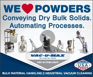 Vacuum conveying powders to extruders compounding