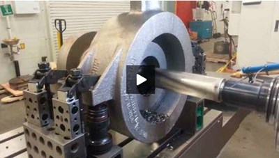 Video: C-Axis Interpolation for Turning on a Machining Center