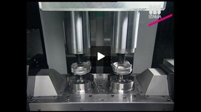 Video: Two-Spindle Machine Turns and Mills Turbo Housings