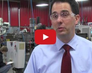 Video: Wisconsin Governor Visits Cardinal Manufacturing