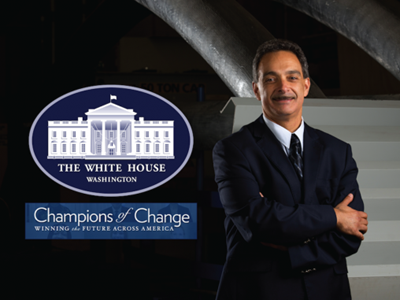 UMaine professor's composite arch bridge earns White House honors  